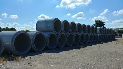 Civil engineering precast concrete structure